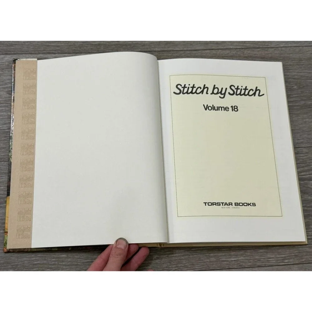 Vintage Stitch by Stitch Volume 13 Hardcover Book | Sewing, Crochet, Knitting Pa